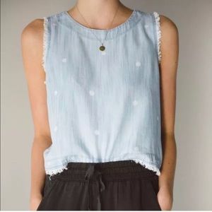 Cloth & Stone denim tank